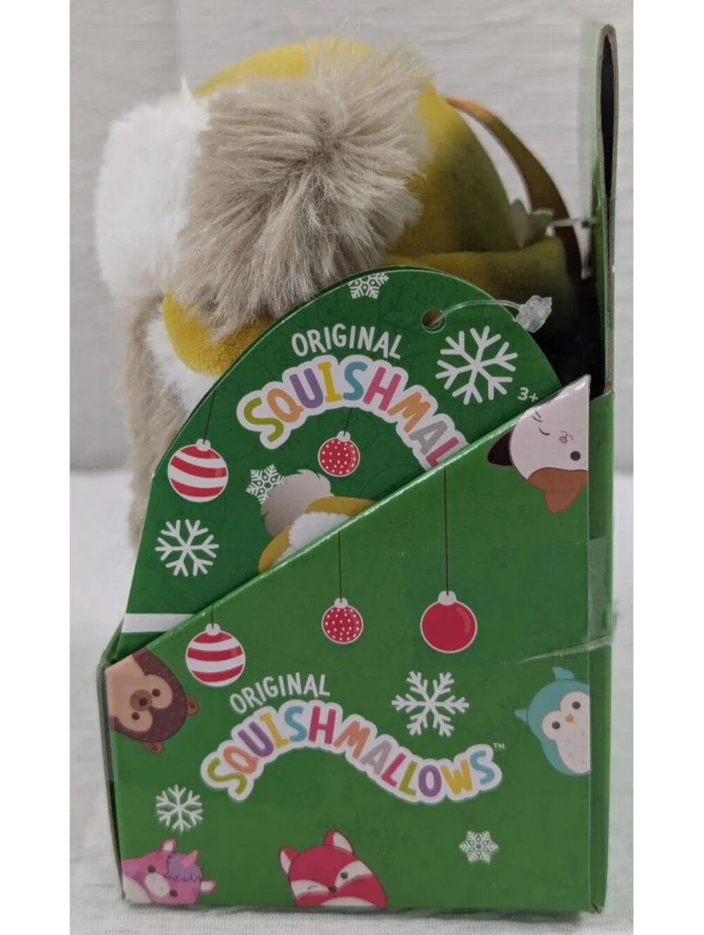 Squishmallows - Dray The Yeti - Christmas plush Ornament